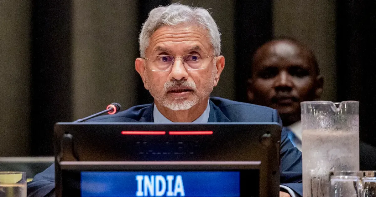 UN में पाकिस्तानी पत्रकार के सवाल पर जयशंकर का जवाब, बोले- आतंकवादी देश मुझसे यह सवाल पूछ रहा है