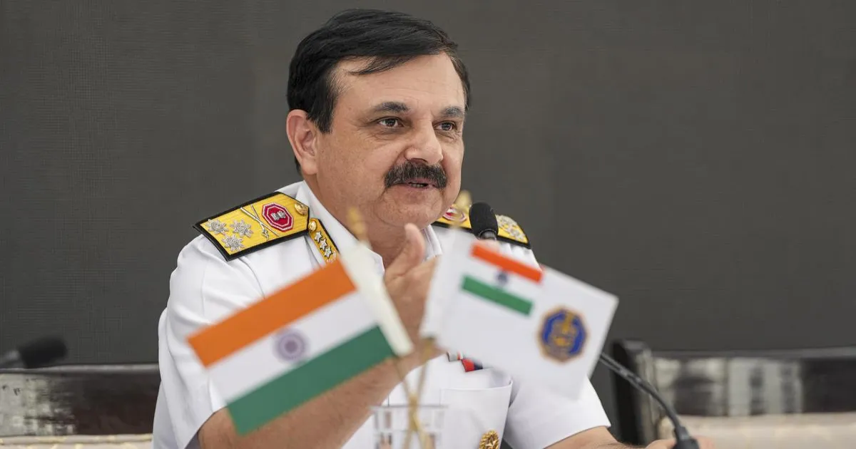 भारतीय नौसेना के उपप्रमुख बोले — हिंद महासागर में प्रवेश करने वाले हर चीनी जहाज पर कड़ी नजर