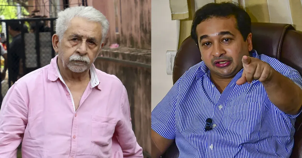 नसीरुद्दीन शाह के बयान पर विवाद, मंत्री नितेश राणे ने पाकिस्तान जाने की दी सलाह
