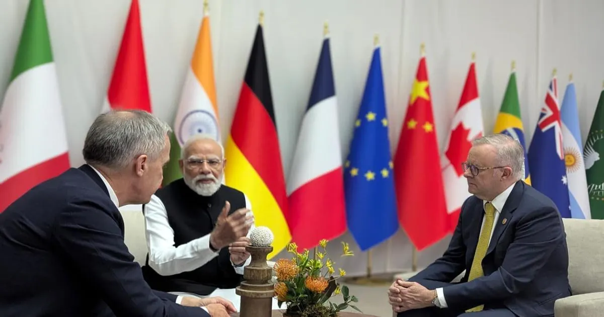 G20 शिखर सम्मेलन: पीएम मोदी ने ऑस्ट्रेलिया–कनाडा–भारत नवाचार साझेदारी का किया ऐलान