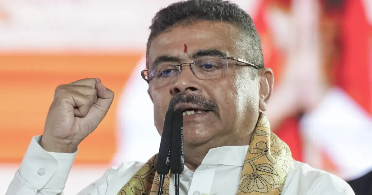 रीजनगर को मॉडल विधानसभा बनाने का शुभेंदु अधिकारी का वादा, विपक्ष पर वोट बर्बाद न करने की अपील