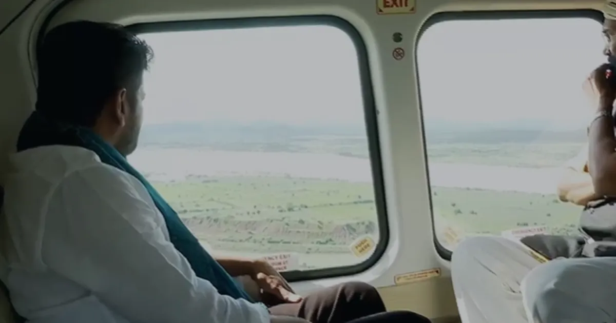 तेलंगाना CM रेवंत रेड्डी ने येल्लमपल्ली परियोजना का निरीक्षण किया, Kaleshwaram बैराज पर BRS को घेरा