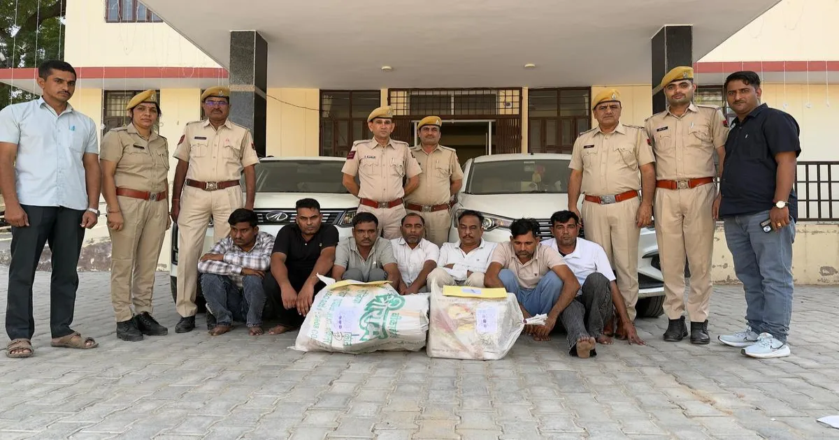 अंतरराष्ट्रीय नकली मुद्रा गिरोह राजस्थान में पकड़ा गया, सात सदस्य गिरफ्तार