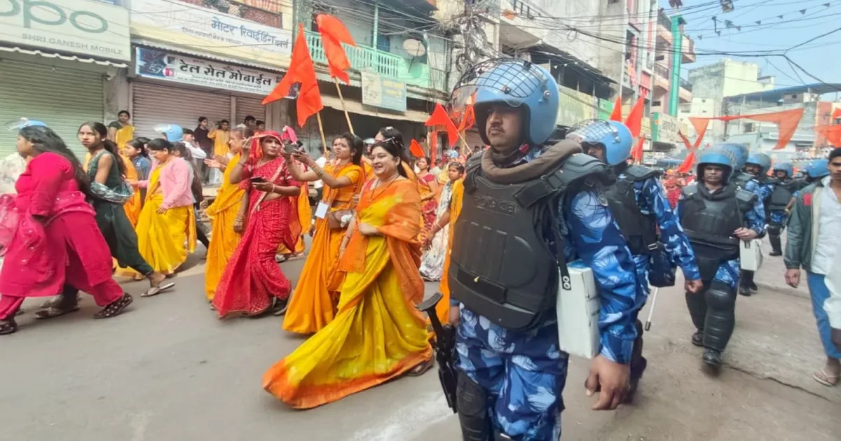 भोजशाला में सरस्वती पूजा और जुमे की नमाज़ एक साथ, कड़ी सुरक्षा के साये में आयोजन