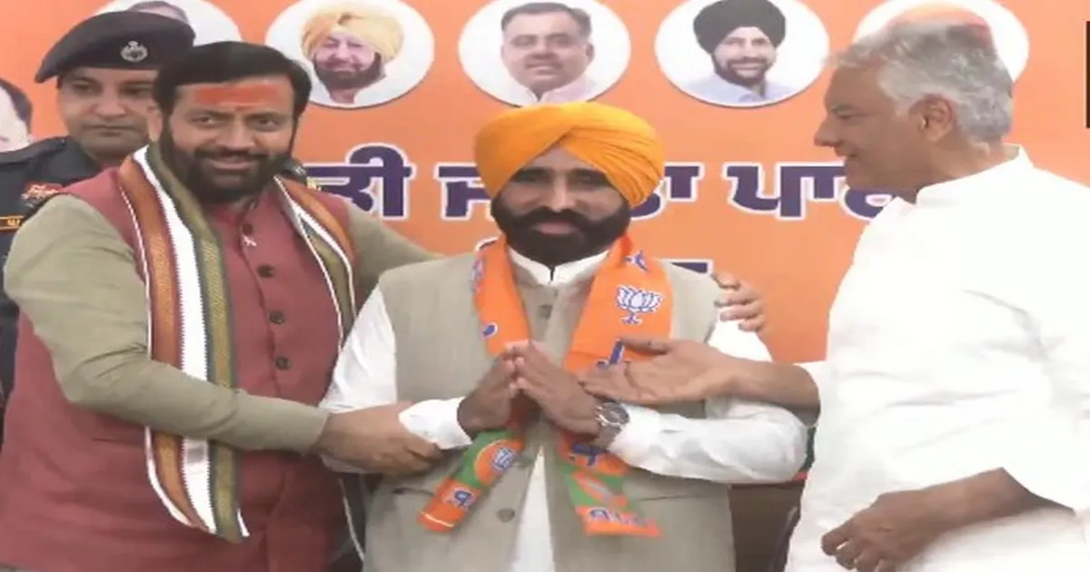 पंजाब में सियासी हलचल, मुख्यमंत्री भगवंत मान के रिश्तेदार ने थामा भाजपा का दामन