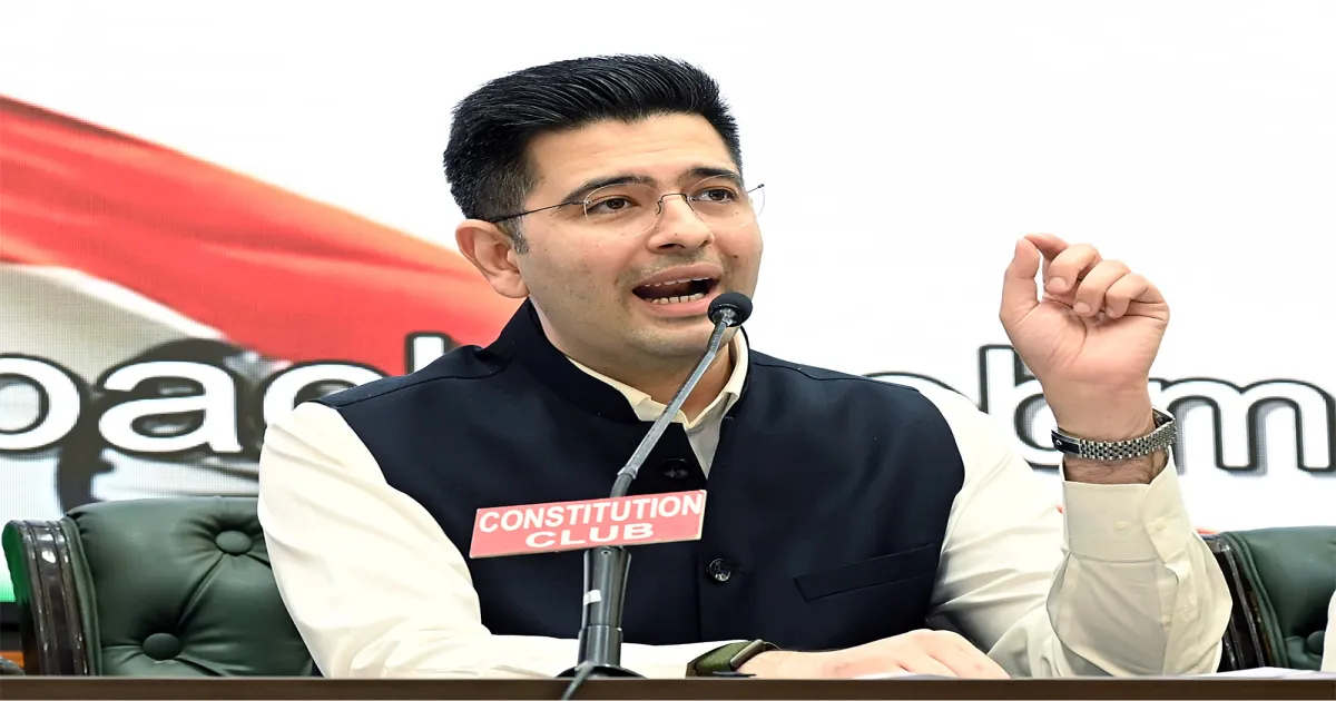 राज्यसभा में राघव चड्ढा को याचिका समिति का अध्यक्ष नियुक्त किया गया