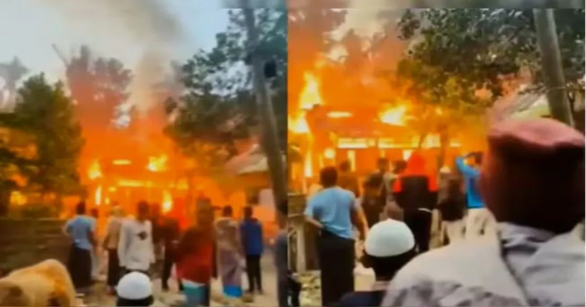 जलते घर, बाहर से बंद दरवाज़े: बांग्लादेश में हिंदू परिवार दहशत के साये में जागा