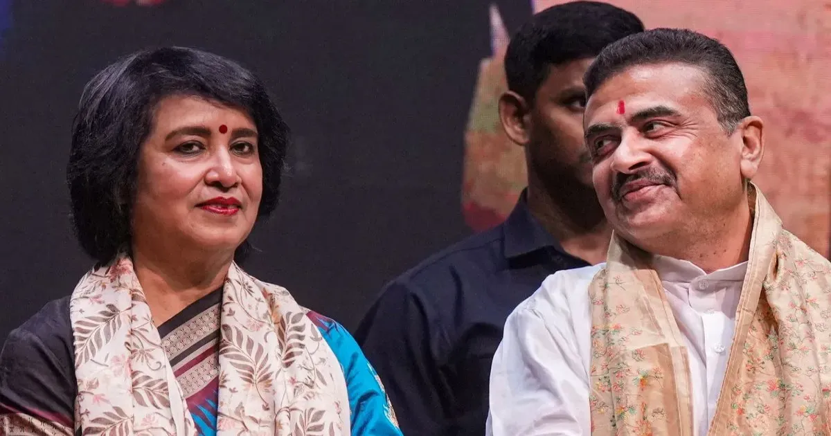 जब चाहें पश्चिम बंगाल आइए, सुवेंदु अधिकारी ने तसलीमा नसरीन को सुरक्षा का भरोसा दिया