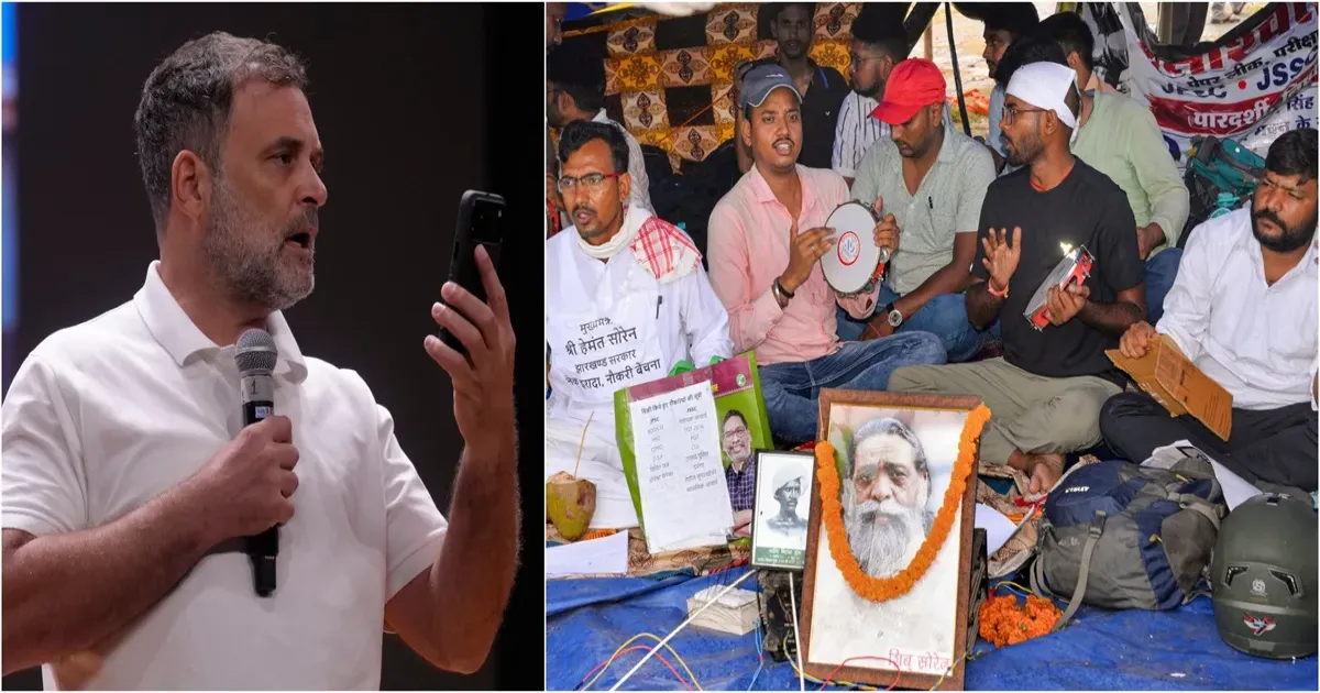 झारखंड में भर्ती परीक्षा विवाद पर राहुल गांधी ने छात्रों से बात की, हरसंभव समर्थन का दिया भरोसा