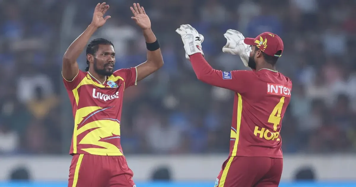 वेस्टइंडीज ने भारत को 25 रन से हराया, टी20 सीरीज 2-2 से बराबर; संजू सैमसन की पारी बेकार