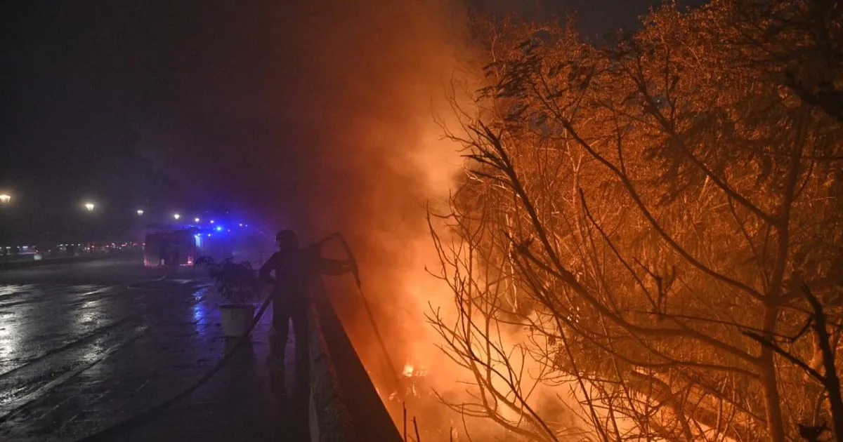 दिल्ली के सफदरजंग क्षेत्र में NDMC गोदाम में भयंकर आग