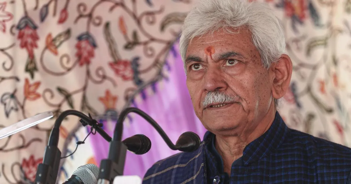 जम्मू-कश्मीर को शांतिपूर्ण बनाने में पिछले पांच वर्षों में हुए बड़े बलिदान : L-G मनोज सिन्हा