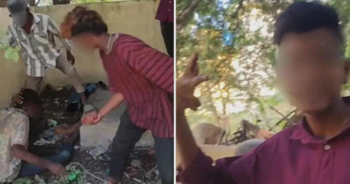 तमिलनाडु में किशोरों का उत्पात: प्रवासी मजदूर पर हमला, घायल के साथ विक्ट्री साइन दिखाया