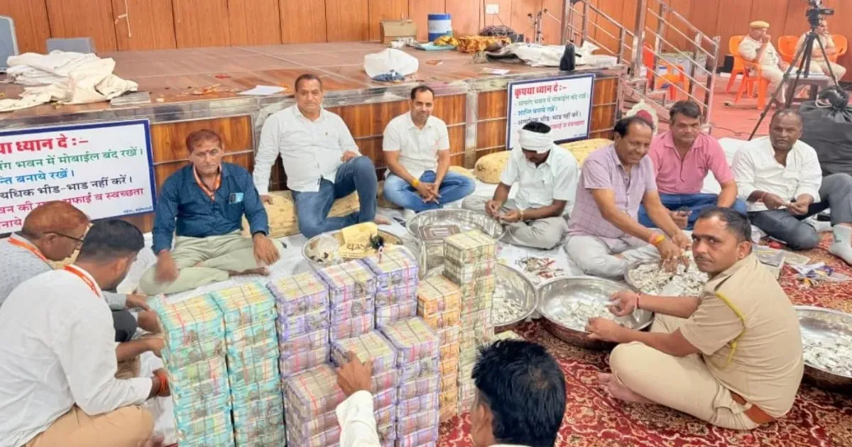 उदयपुर के श्री सांवलिया सेठ मंदिर में 40.81 करोड़ का रिकॉर्ड चढ़ावा, पिछले साल से 11 करोड़ ज्यादा