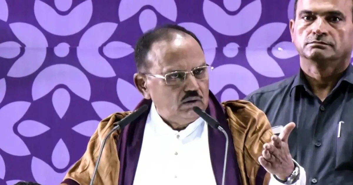 अजीत डोभाल ने सुनाया सिक्किम मिशन का किस्सा, बोले- लगा था करियर खत्म हो गया