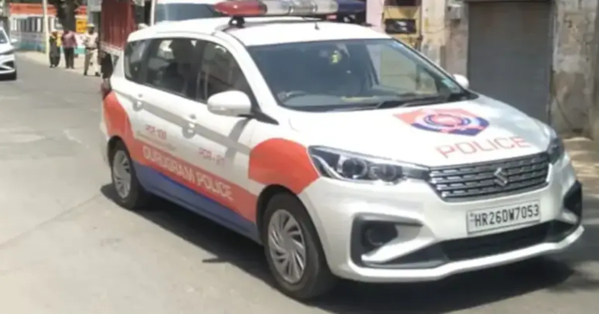 गुरुग्राम में 46,500 रुपये के लंबित चालान वाली बिना नंबर प्लेट SUV जब्त