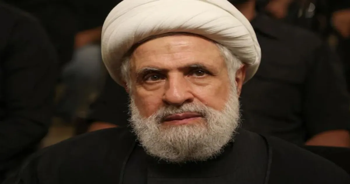 इजरायल-अमेरिका की साजिश: हिज़्बुल्लाह प्रमुख नईम क़ासेम ने निरस्त्रीकरण की मांग ठुकराई