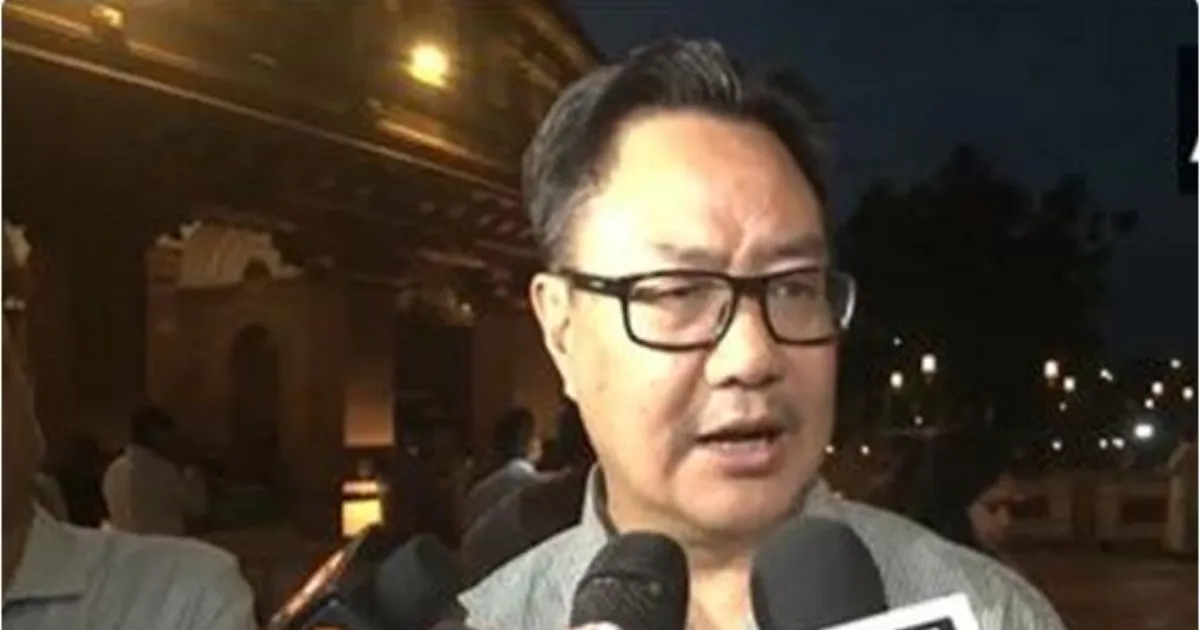 पश्चिम बंगाल में जनता का रुझान बीजेपी की ओर: किरण रिजिजू का बयान