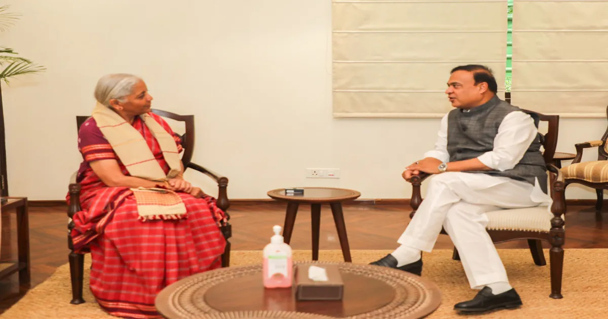 असम के विकास रोडमैप पर दिल्ली में चर्चा, सीएम हिमंता बिस्वा सरमा ने निर्मला सीतारमण का जताया आभार