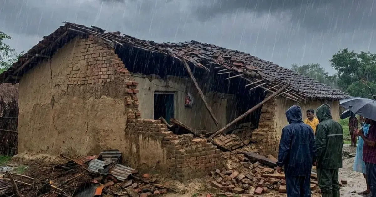 उत्तर प्रदेश में मकान गिरने की अलग-अलग घटनाओं में छह लोगों की मौत, कानपुर में एक परिवार के चार सदस्य मारे गए