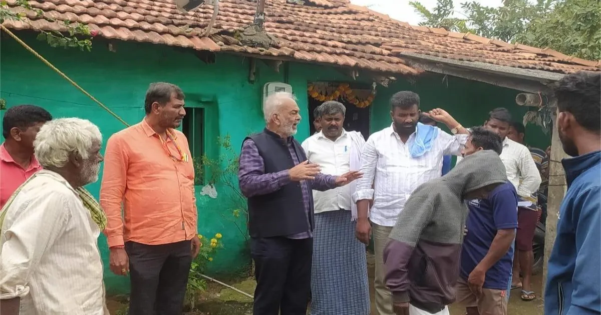 हसन में भारी बारिश के दौरान दीवार गिरने से महिला की मौत