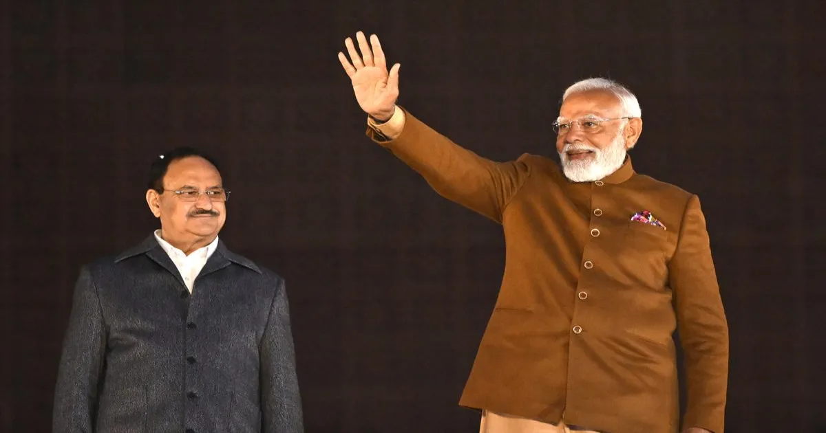 उपराष्ट्रपति पद के लिए उम्मीदवार चुनने का अधिकार पीएम मोदी और नड्डा को मिला