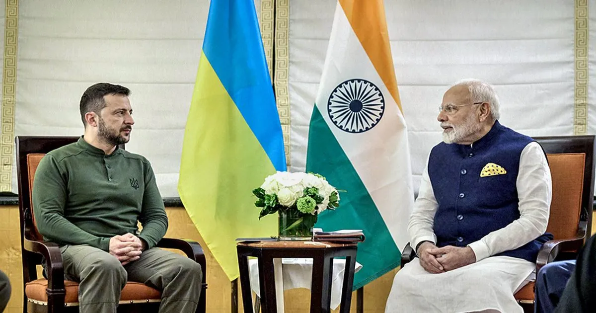 प्रधानमंत्री मोदी ने यूक्रेन के राष्ट्रपति ज़ेलेंस्की से बातचीत में संघर्ष के शीघ्र समाधान पर ज़ोर दिया