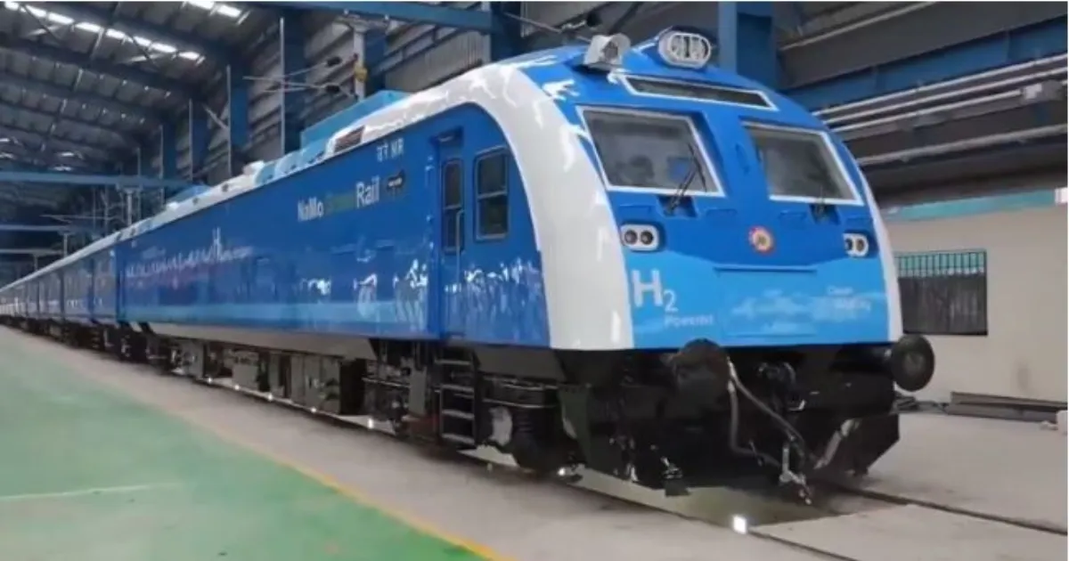 भारत की पहली हाइड्रोजन ट्रेनसेट का ट्रायल सफल, रेलवे के हरित भविष्य की ओर बड़ा कदम