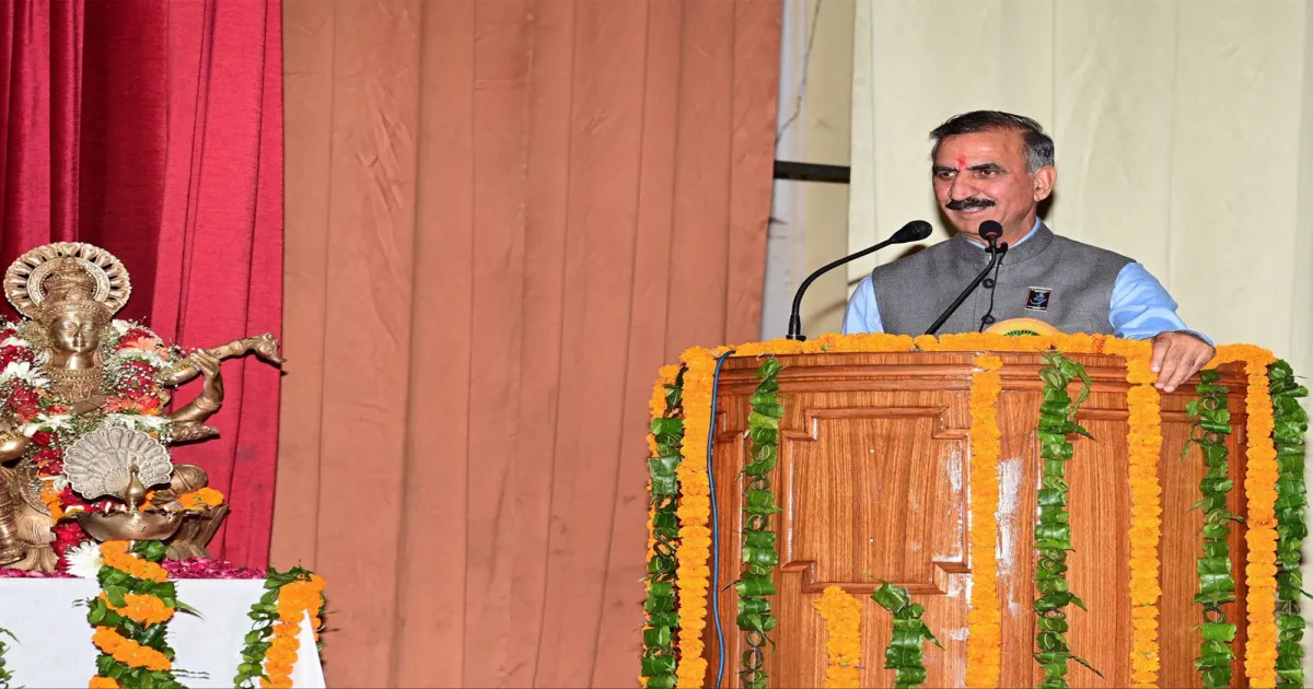 हिमाचल प्रदेश विश्वविद्यालय के 57वें स्थापना दिवस पर सीएम सुखविंदर सिंह सुक्खू ने एआई पाठ्यक्रमों के लिए 5 करोड़ रुपये देने की घोषणा की