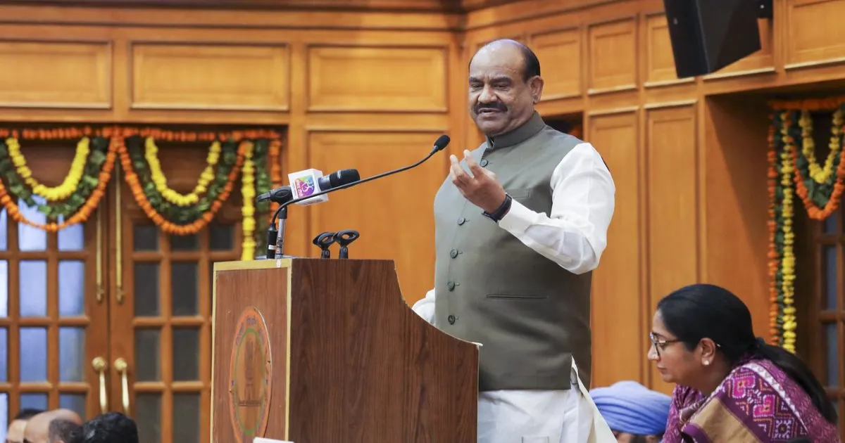 विधानसभाओं की गरिमा में गिरावट चिंताजनक, दलों को करना होगा आत्ममंथन: लोकसभा अध्यक्ष