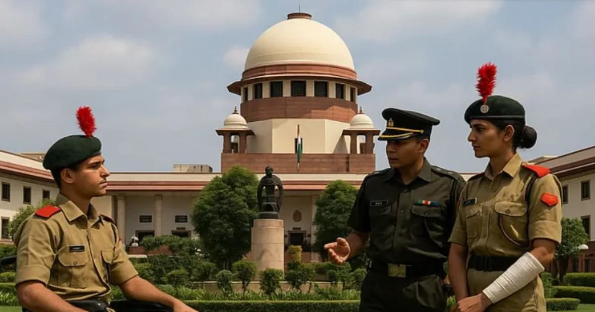 सुप्रीम कोर्ट ने सैन्य प्रशिक्षण के दौरान घायल कैडेटों को मिलने वाले लाभों में गंभीर भेदभाव पर चिंता जताई