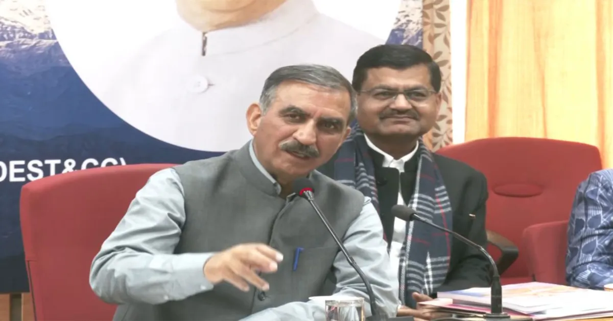 हिमाचल प्रदेश में महिलाएं सुरक्षित, मंडी हत्याकांड में सख्त कार्रवाई: मुख्यमंत्री सुखविंदर सिंह सुक्खू