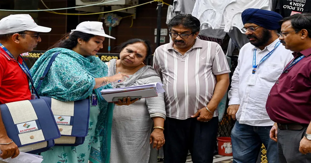दिल्ली समेत चार राज्यों में एसआईआर की समयसीमा बढ़ी, 8 अगस्त तक चलेगा मतदाता सत्यापन अभियान