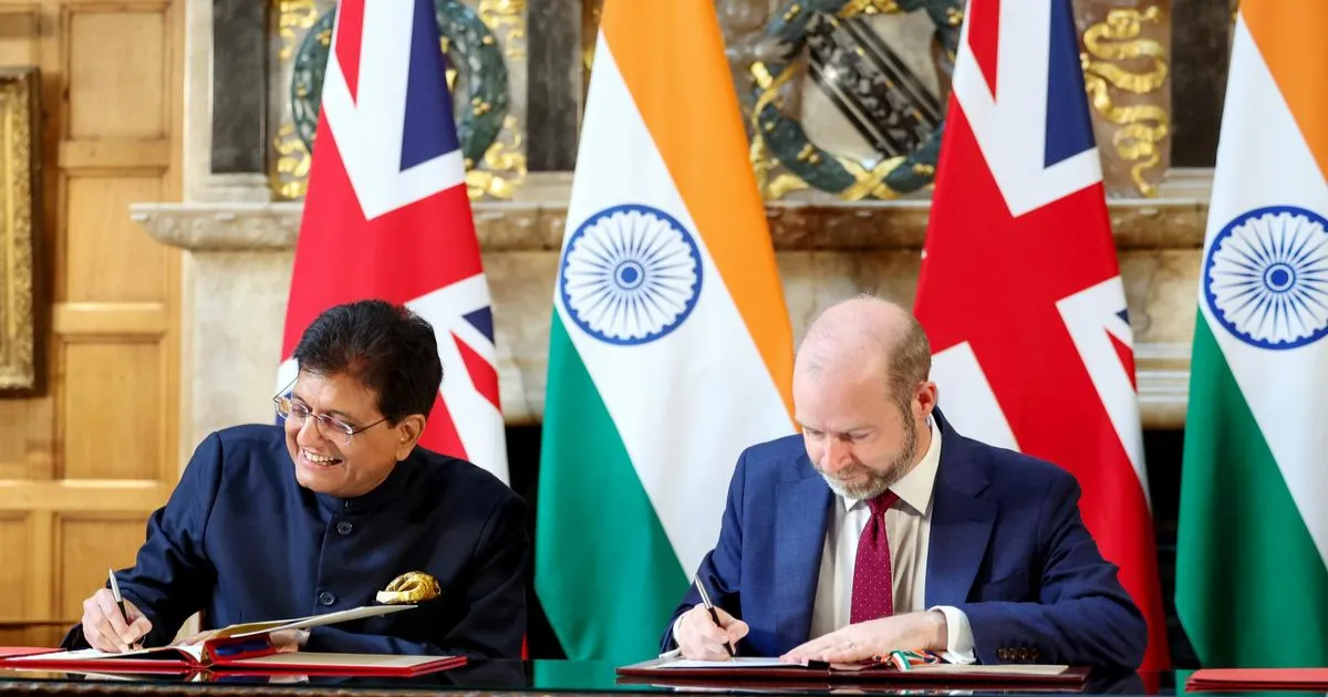 यूके के साथ एफटीए के तहत ड्यूटी-फ्री एक्सेस से भारत में विदेशी निवेश को मिलेगा बढ़ावा