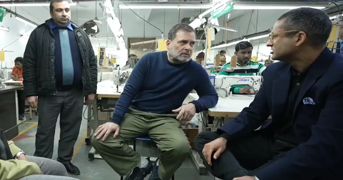 राहुल गांधी ने टैरिफ से प्रभावित वस्त्र उद्योग को बचाने के लिए प्रधानमंत्री से हस्तक्षेप की मांग की