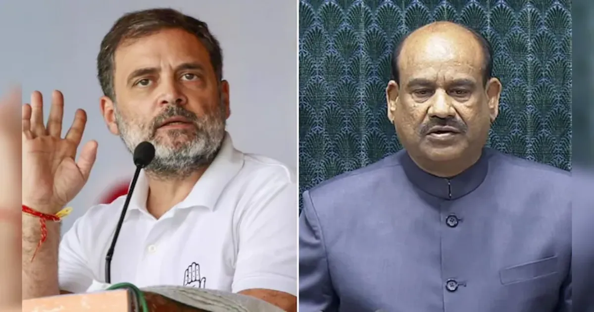 लोकतंत्र पर धब्बा : संसद में हंगामे के बाद राहुल गांधी ने स्पीकर को लिखा पत्र