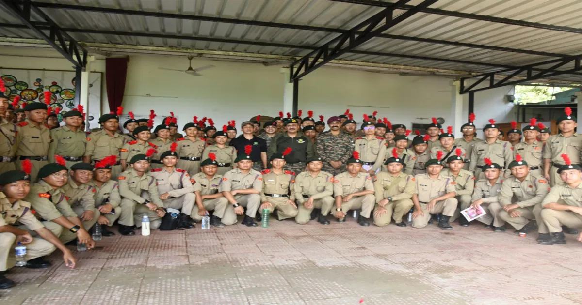 सीआईजेडब्ल्यू स्कूल में मिजोरम के एनसीसी कैडेट्स को मिला सैन्य प्रशिक्षण, बढ़ा आत्मविश्वास