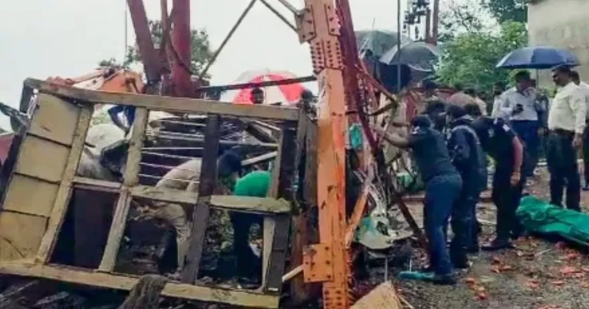 पावागढ़ मंदिर में बड़ा हादसा: रोपवे की तार टूटी, 6 श्रद्धालुओं की मौत