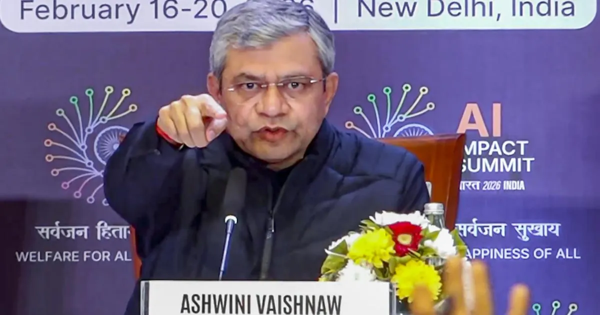 इंडिया एआई इम्पैक्ट समिट को दुनियाभर से अभूतपूर्व प्रतिक्रिया मिली: अश्विनी वैष्णव