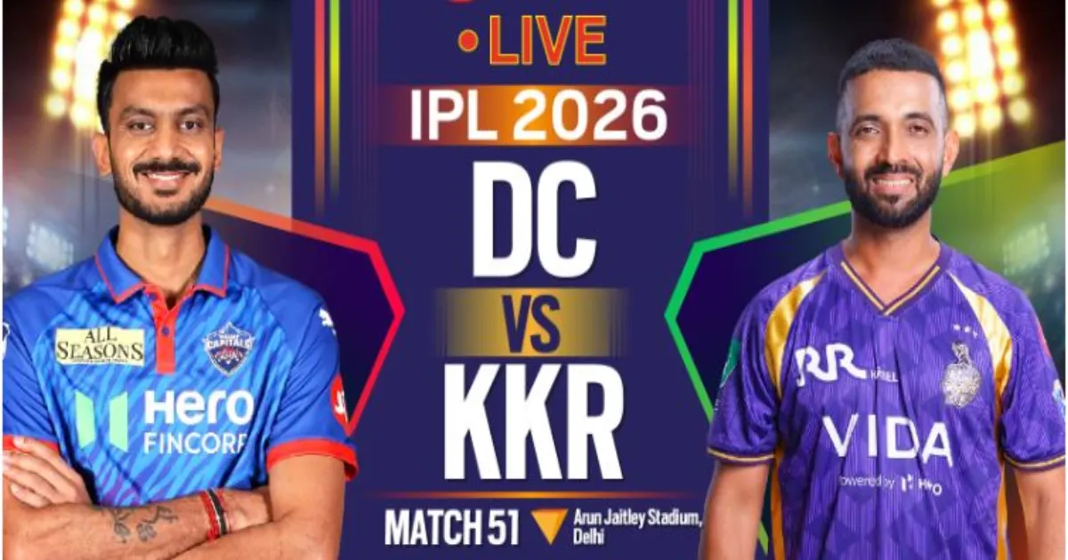 IPL 2026: फिन एलन के शतक से कोलकाता नाइट राइडर्स ने दिल्ली कैपिटल्स को 8 विकेट से हराया