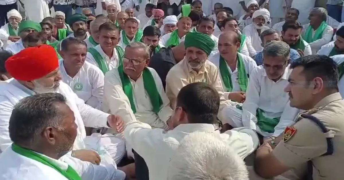 हरियाणा के किसानों को अब अपने अधिकारों के लिए लड़ना पड़ रहा है: राकेश टिकैत
