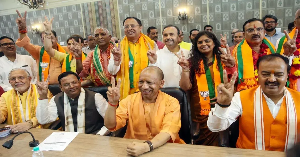 राज्यसभा चुनाव में बीजेपी ने तीन राज्यों की 12 में से 10 सीटें निर्विरोध जीतीं, सपा को दो सीटें