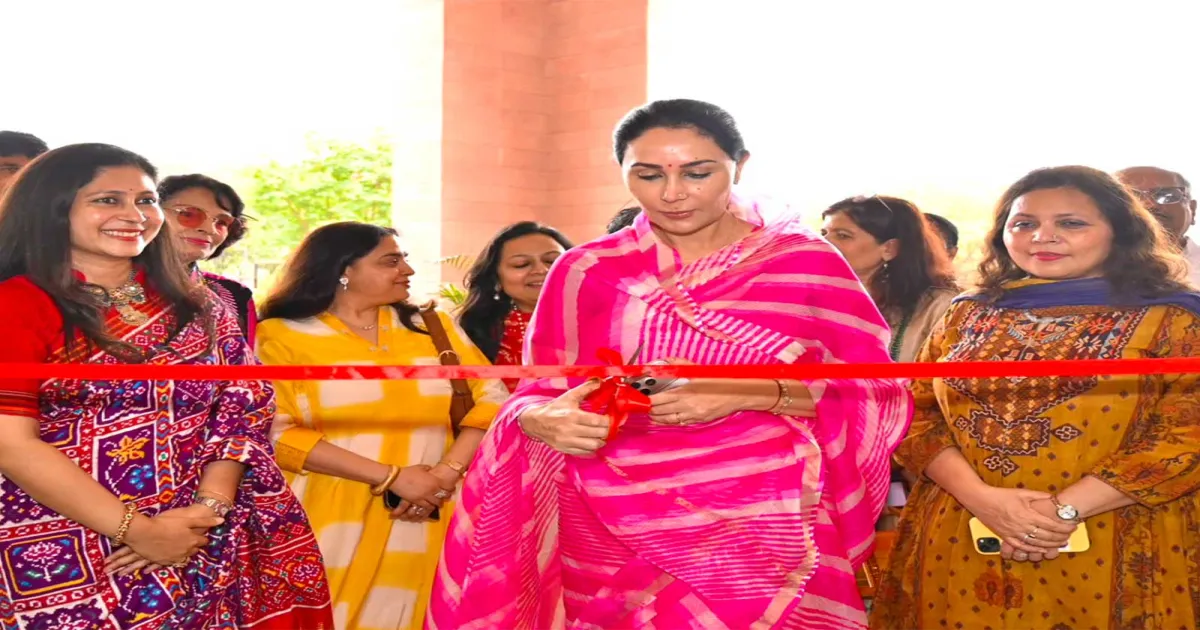 दिया कुमारी ने एफआईसीसीआई एफएलओ प्रदर्शनी का किया उद्घाटन, स्थानीय उत्पादों को बढ़ावा देने की अपील