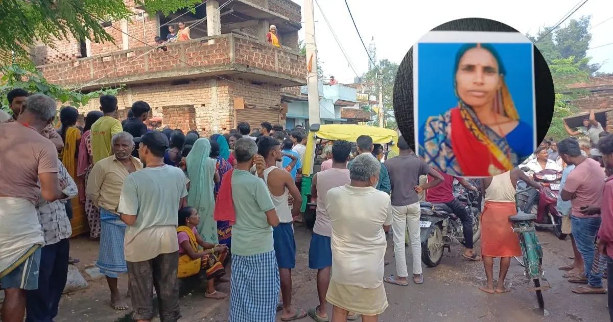 गया में पत्नी की हत्या के बाद पति ने काटी हाथ की नसें, बंद कमरे में मिला महिला का शव