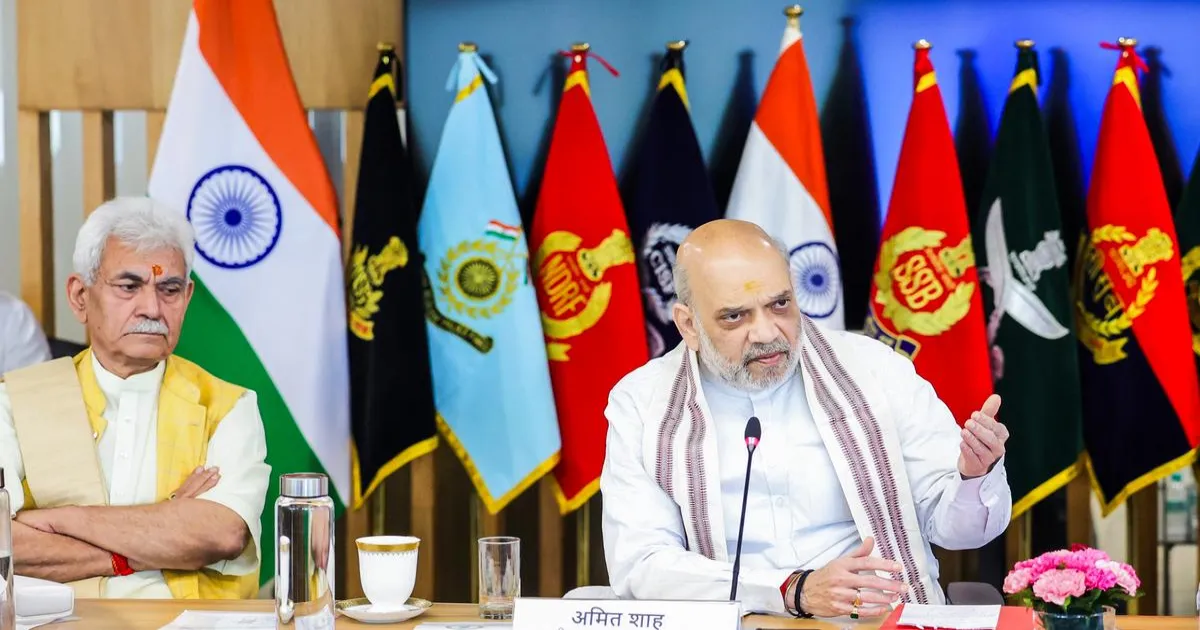 अमित शाह ने जम्मू-कश्मीर सुरक्षा की समीक्षा की; पहलगाम हमले के बाद एजेंसियों की भूमिका की सराहना की
