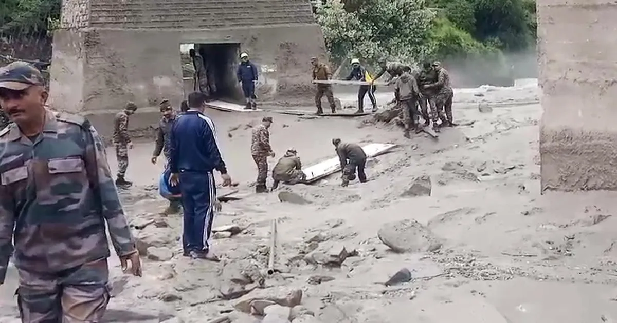 उत्तरकाशी में बादल फटने के बाद महाराष्ट्र के जलगांव के 16 लोग लापता