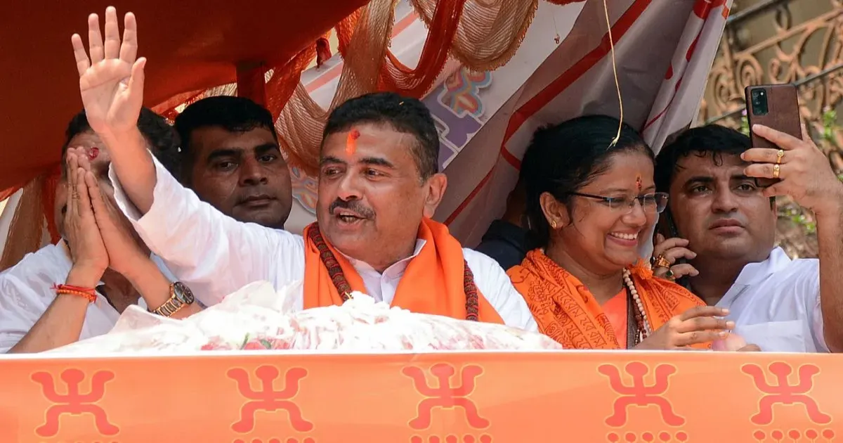 पश्चिम बंगाल में परिवर्तन का दावा, सुवेंदु अधिकारी ने टीएमसी पर निशाना साधा