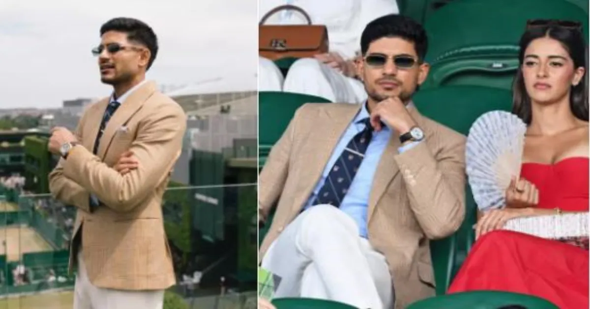 विंबलडन में शुभमन गिल का लग्जरी अंदाज, 96 लाख रुपये के आउटफिट ने खींचा सबका ध्यान