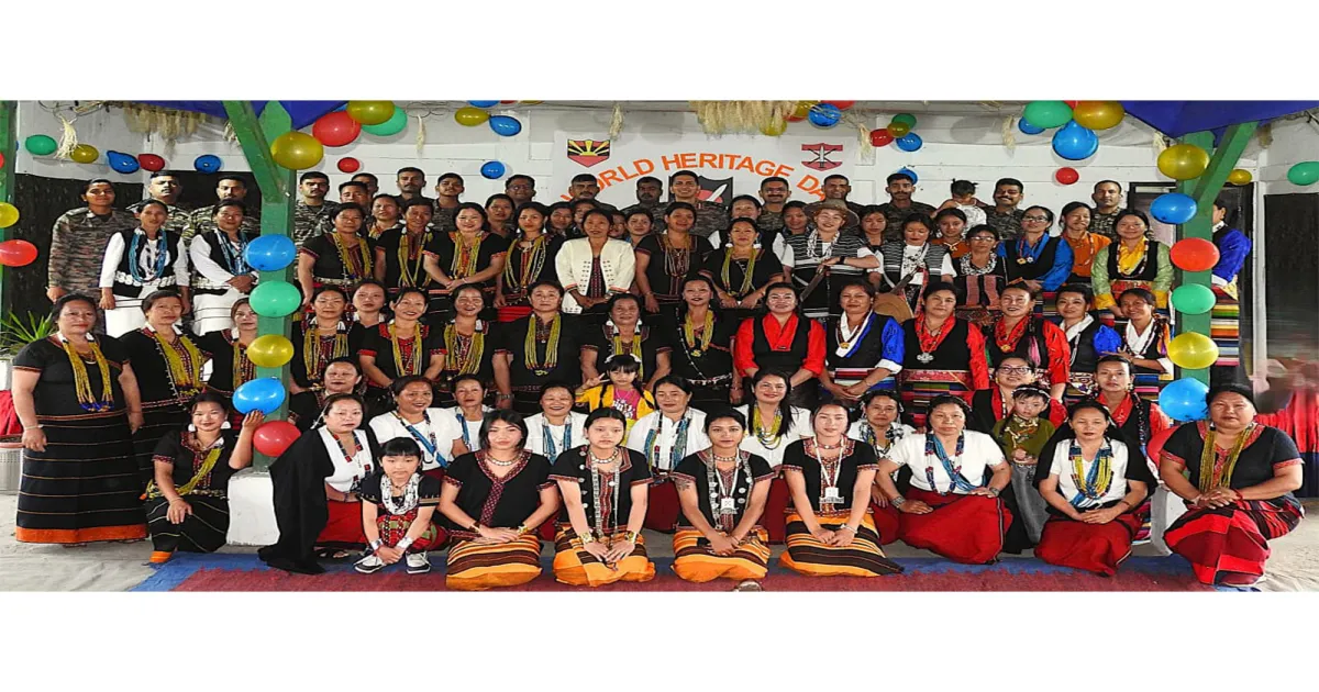 भारतीय सेना ने विश्व धरोहर दिवस पर तूतिंग में आदिवासी सांस्कृतिक कार्यक्रम का आयोजन किया