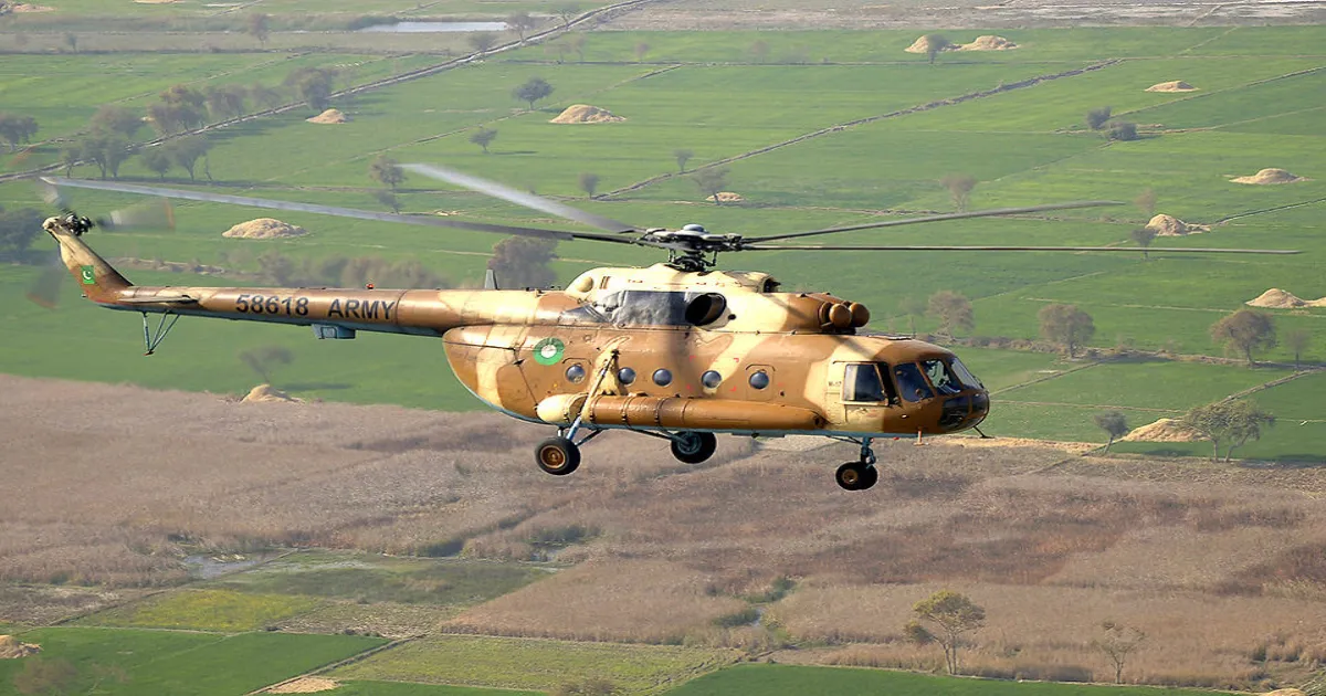 पाकिस्तान: बचाव मिशन के दौरान MI-17 हेलिकॉप्टर दुर्घटनाग्रस्त, 5 की मौत